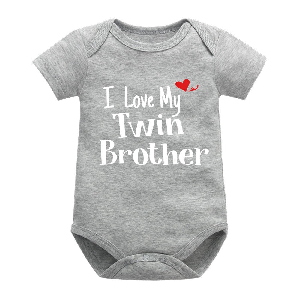 Twin Baby Short-Sleeve Bodysuit