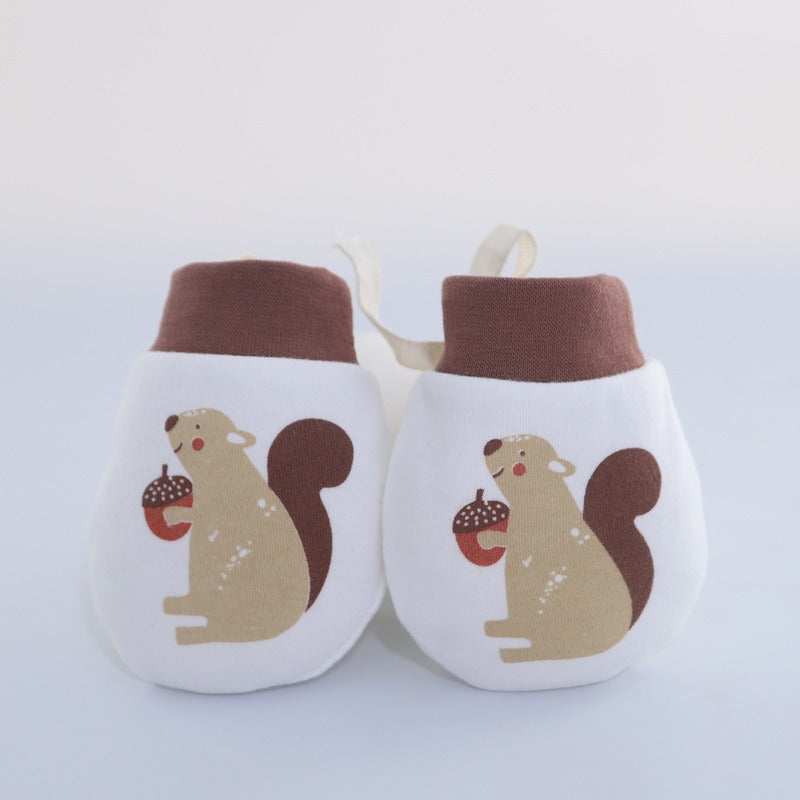 Newborn Anti-Scratch Cotton Mittens