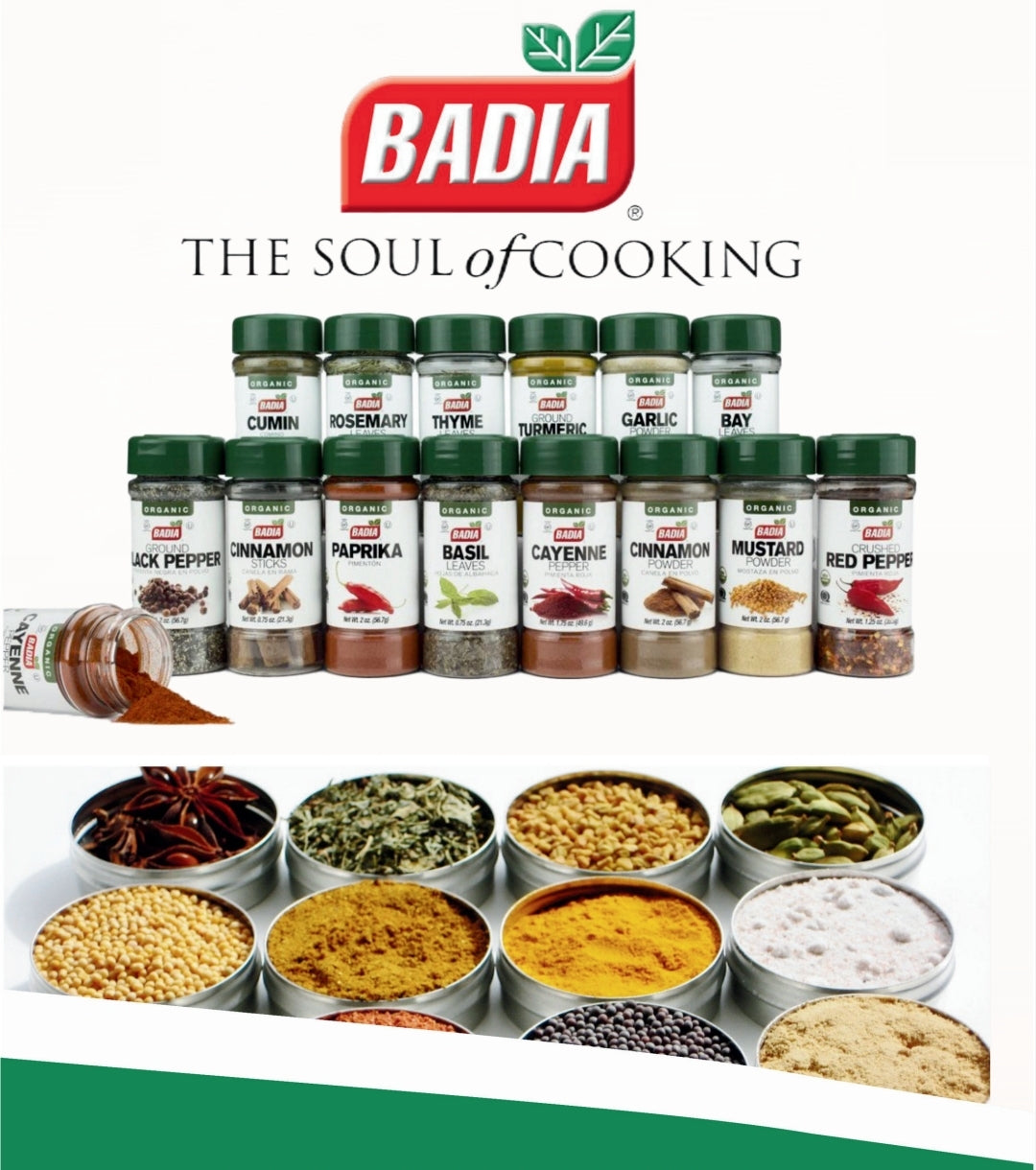 Badia spices