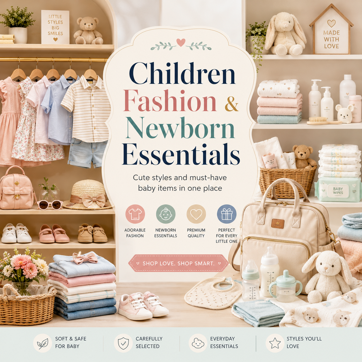 Children Fashion and New Born Essentials
