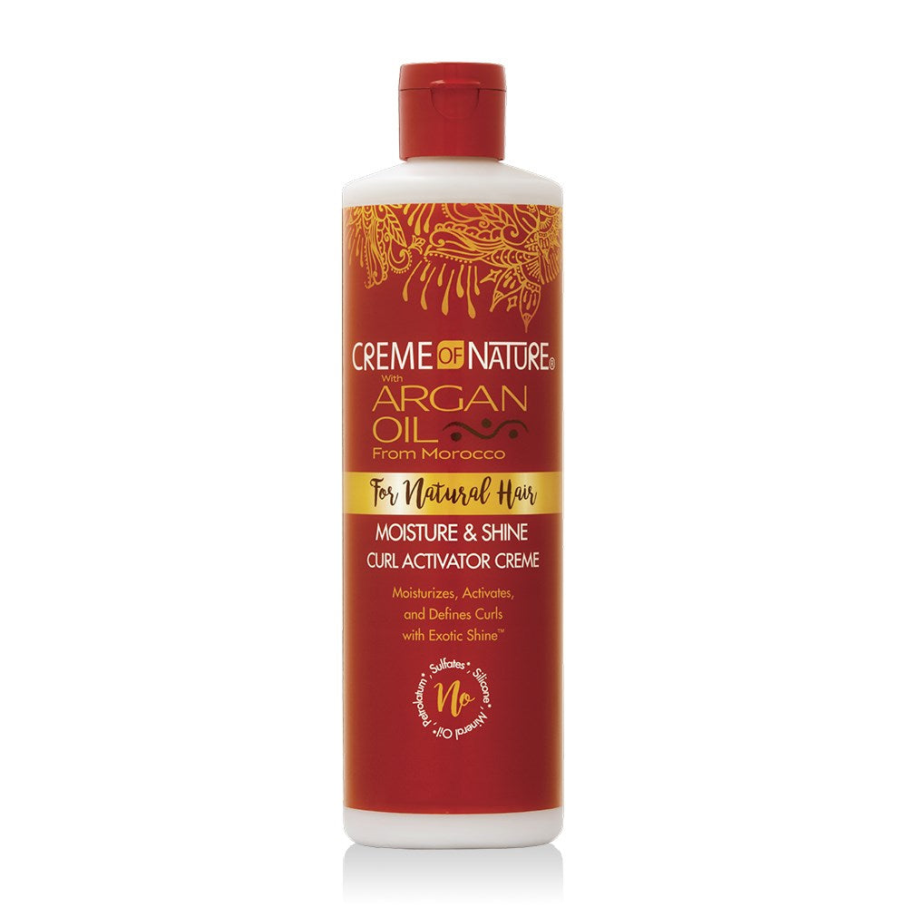 Creme of Nature Argan Oil/Moisture & Shine Curl Activator Creme 12oz