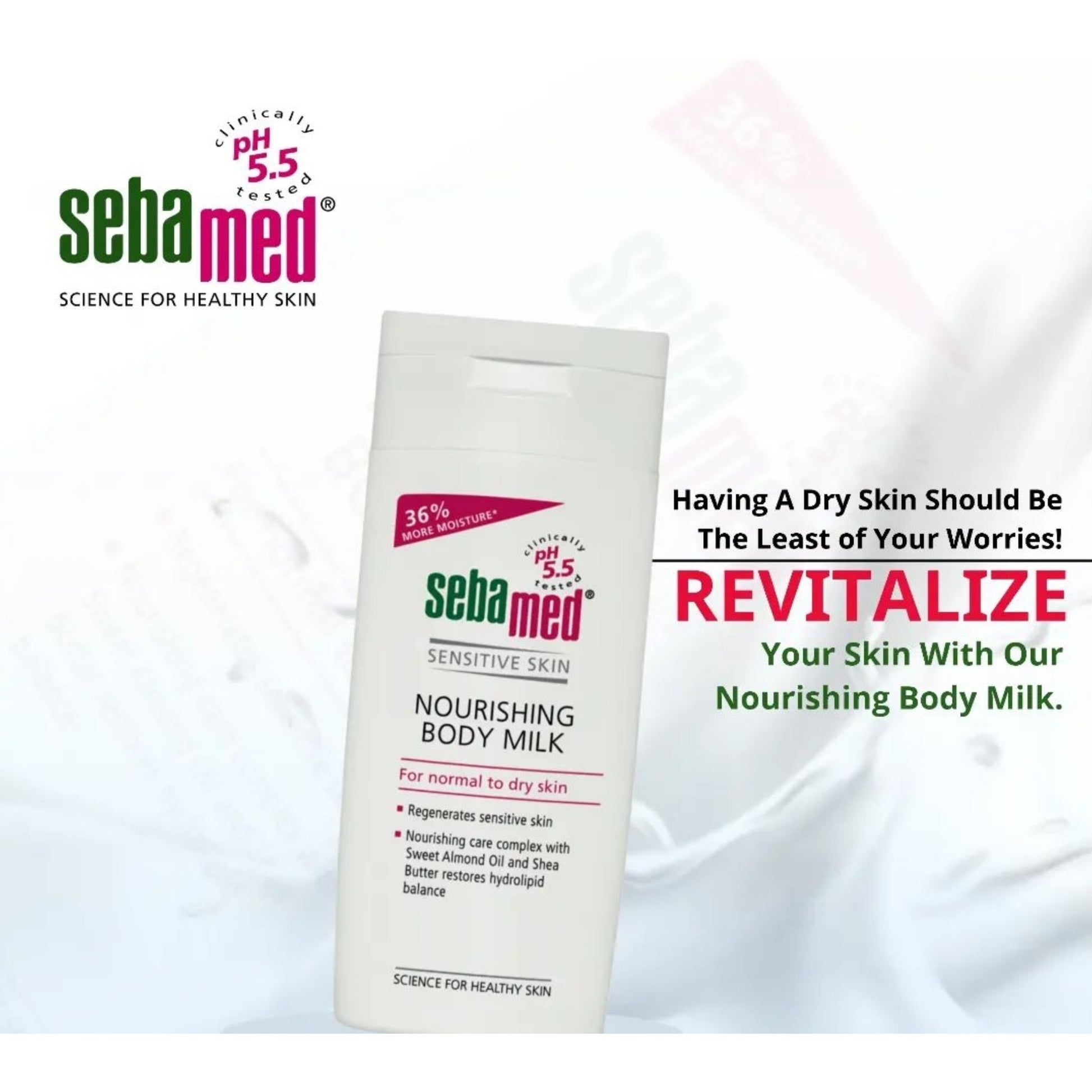 ADULT SEBAMED SENSITIVE SKIN NOURISHING BODY MILK – Ifex Mega
