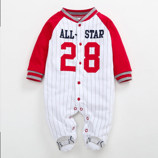 All Star Casual Overall - Red