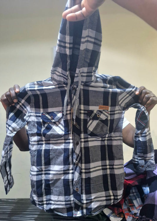 Hooded T-Shirts (Unisex)- Long Sleeve