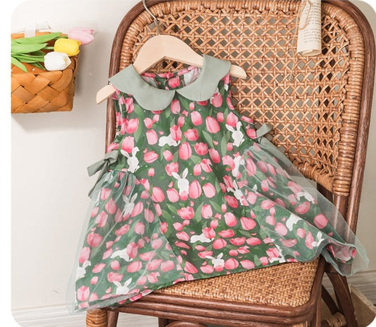 Girl Floral Gown