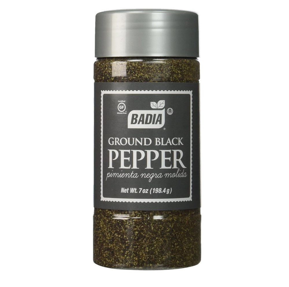 Badia Pepper Ground Black 12/7oz (198.4g)