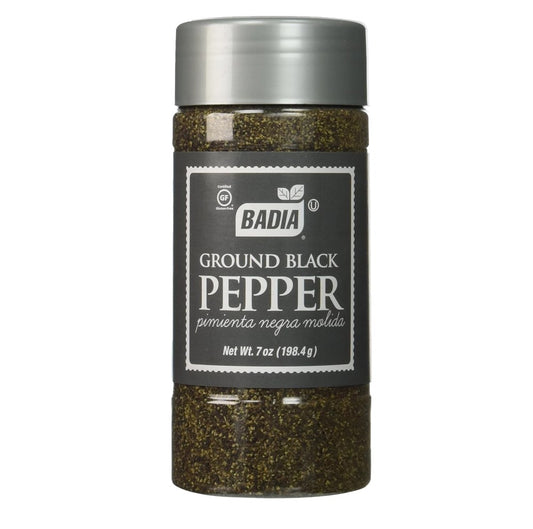 Badia Pepper Ground Black 12/7oz (198.4g)