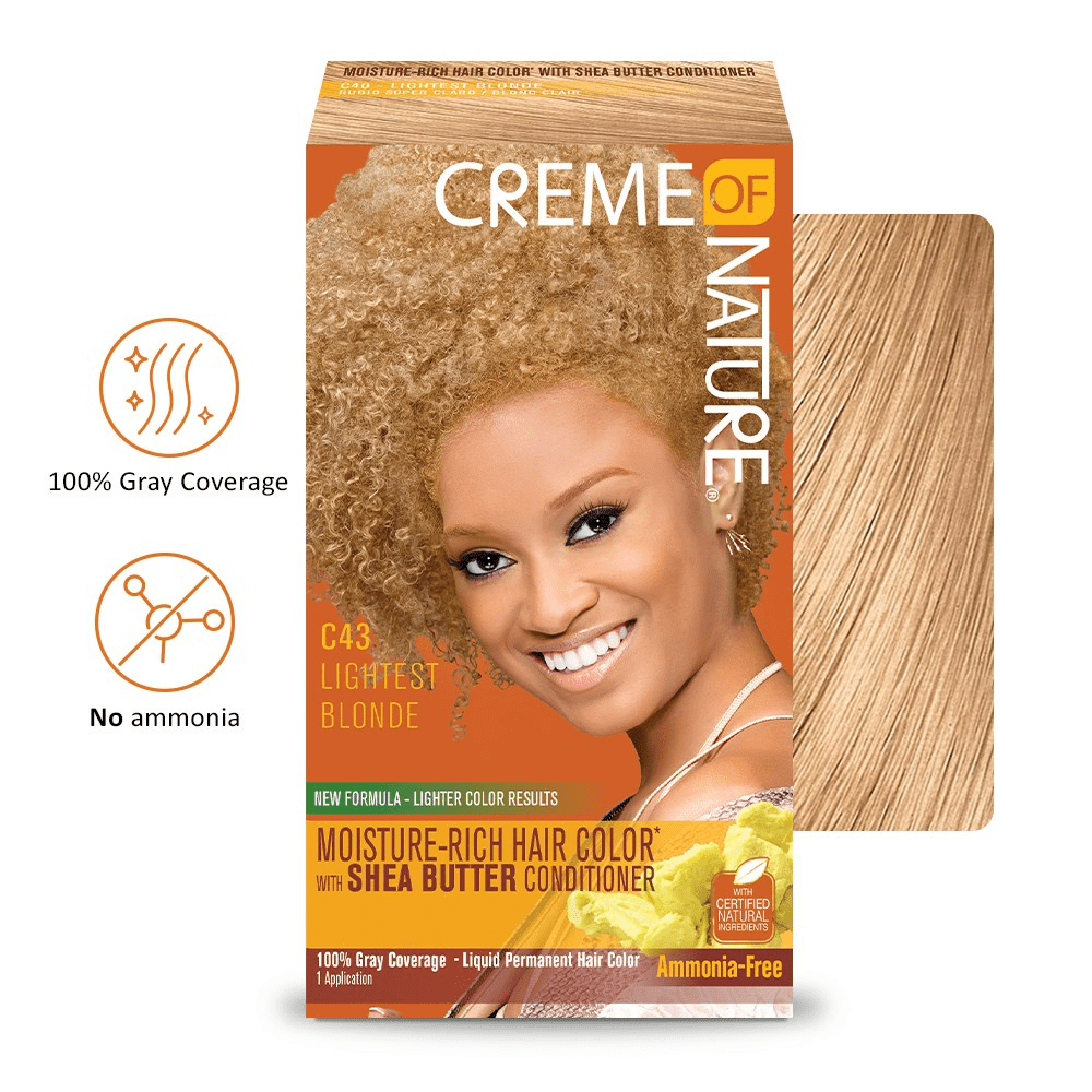 Liquid Hair Color HC #43 Lightest Blonde