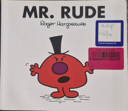 Mr Rude (Mr. Men and Little Miss) by Roger Hargreaves (Author)