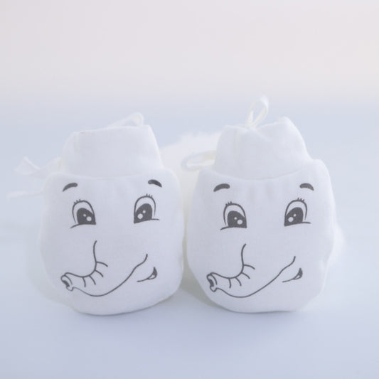 Newborn Anti-Scratch Cotton Mittens