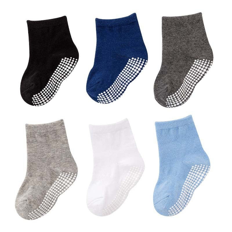 6-in-1 Soft Baby Non-Slip Socks Set 👶🧦