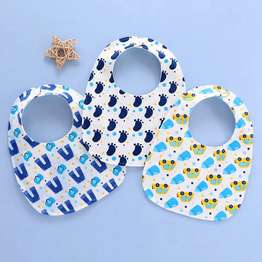 3-in-1 Baby Feeding Bib Set