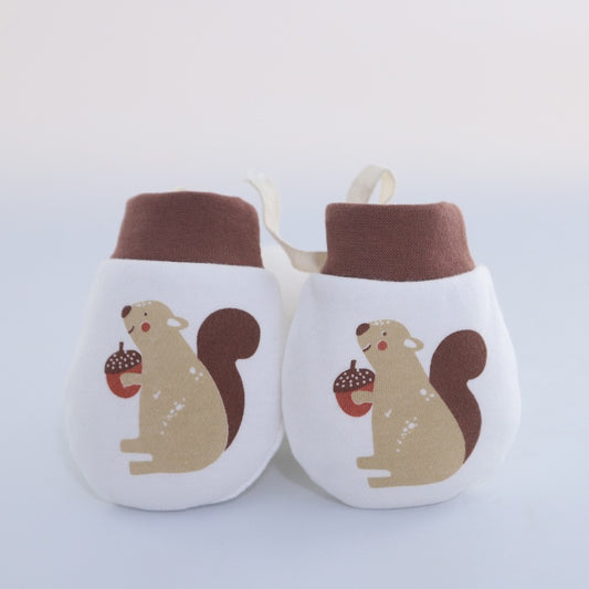 Newborn Anti-Scratch Cotton Mittens