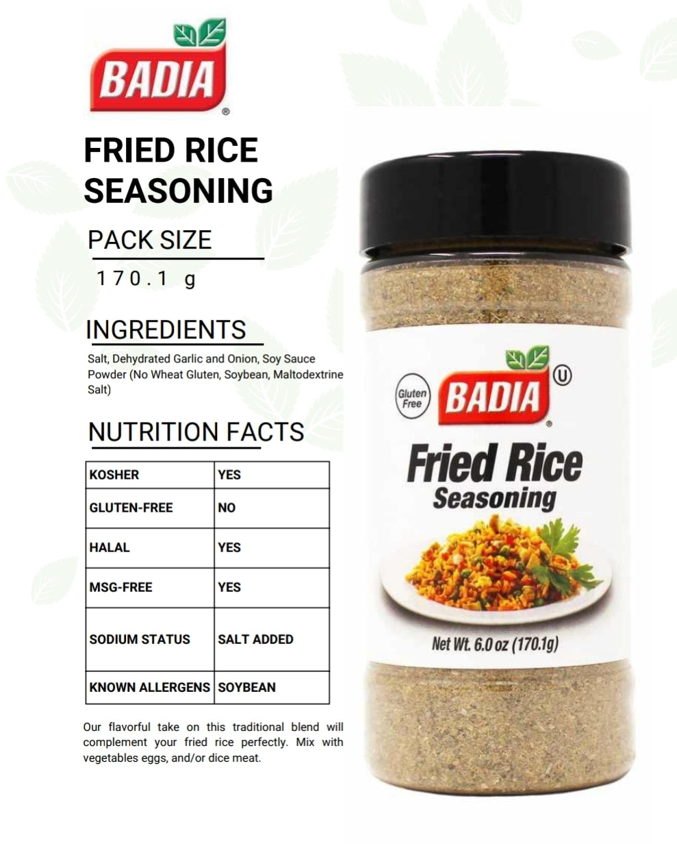 Badia Fried Rice Seasoning (170.1g)